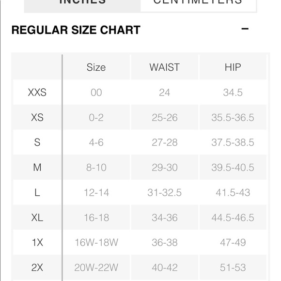 athleta leggings size chart